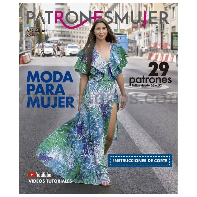 REVISTA PATRONES MUJER Nº2 ANUAL 2019 Hecho A Mano