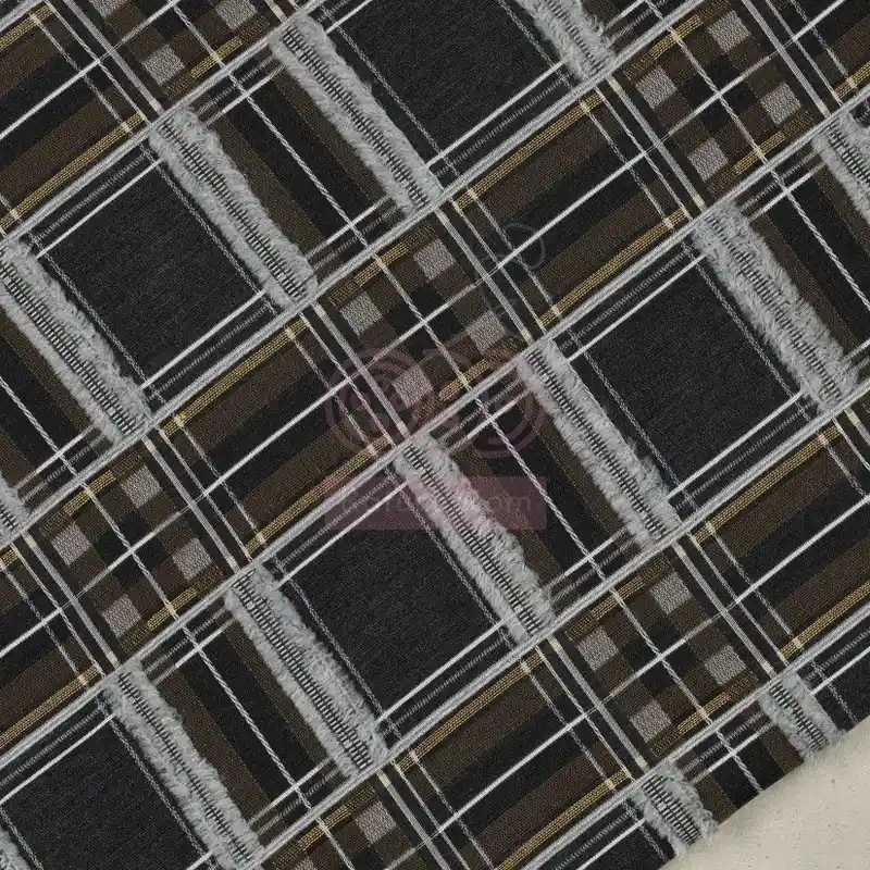 CUADRO ESCOCES KAKI SERIE FANTASIA Directo De Fábrica