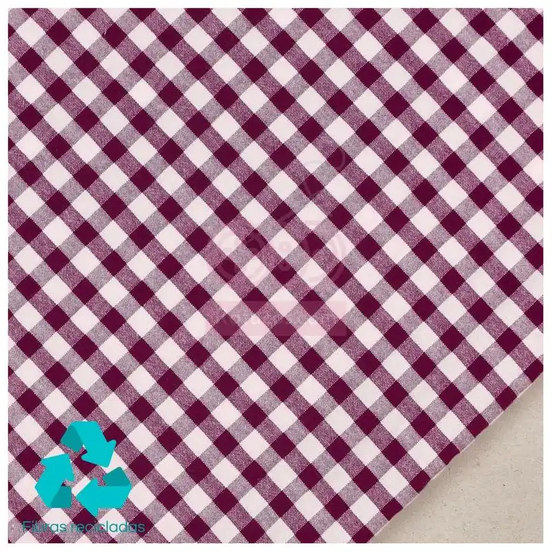 VICHY 0.7 cm BERENJENA SERIE SEERSUCKER Devolución Gratuita