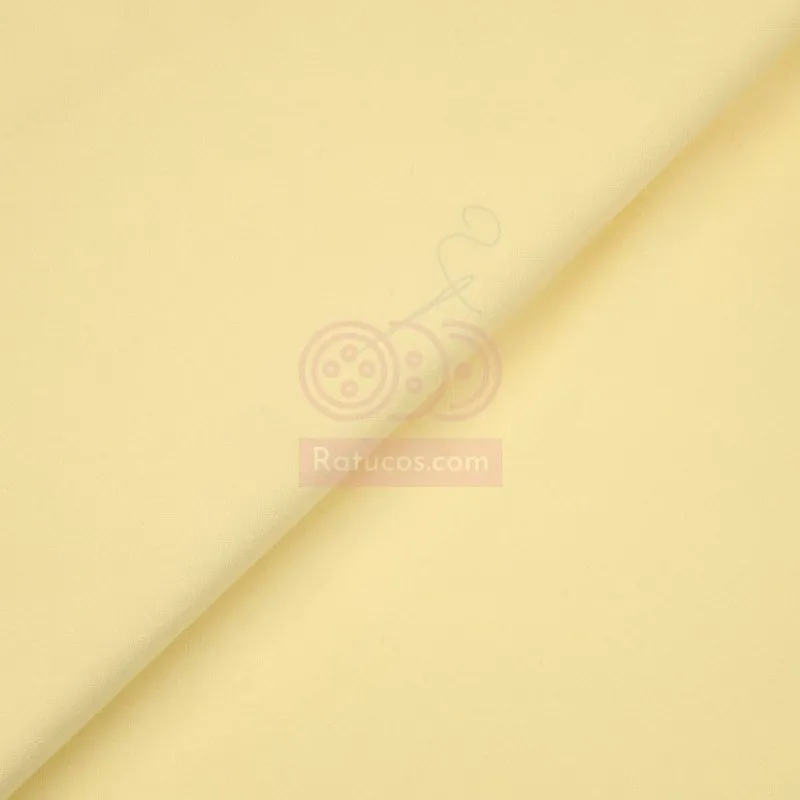 POPELIN AMARILLO SUAVE SERIE GOTS ALGODON Oferta