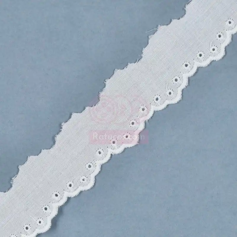 TIRA BORDADA PUNTILLA BLANCO TB23 No Te Lo Pierdas