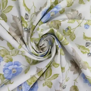 Viscosa De Algodón Nostalgia Floral Barato