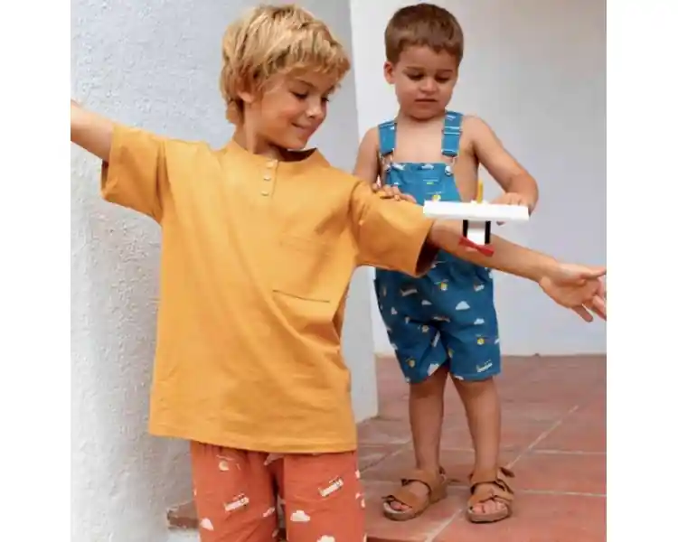 Precio Rebajado Rustic Cotton Teja Print Katia - Planes