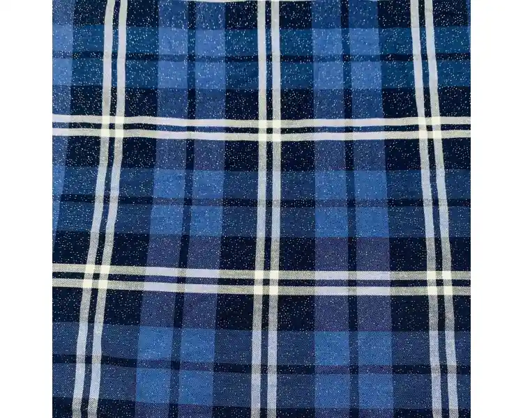 Edición Limitada Popelín A Cuadros Brillantes