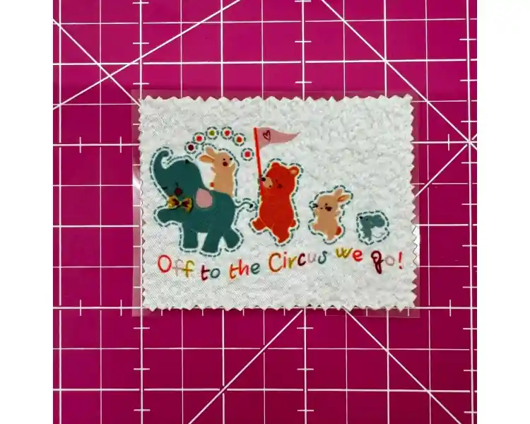 Parche Termoadhesivo Animales Circenses Ordena Ya