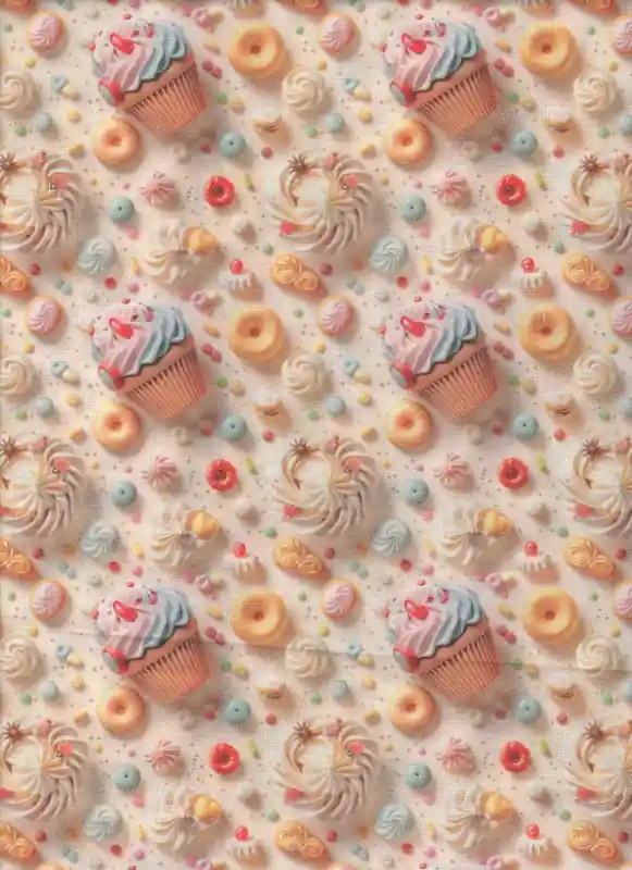 CUPCAKES Y DULCES 3D Precio Reducido