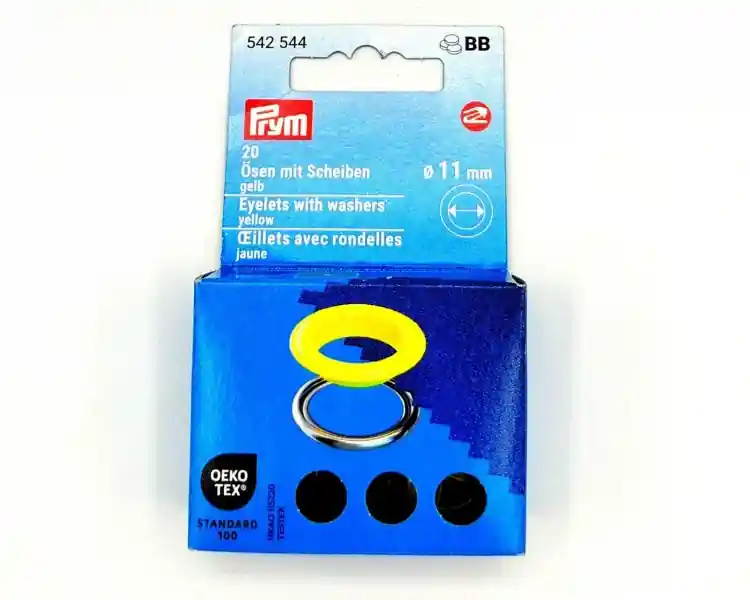 Stock Limitado Ojales y Arandelas Ø11mm - Prym 542544