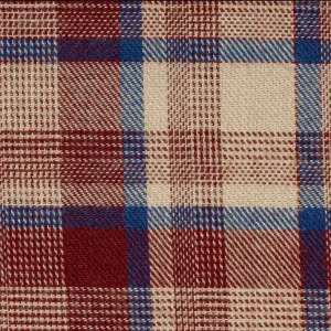 VIELLA CUADROS GRANATE Entrega Rápida