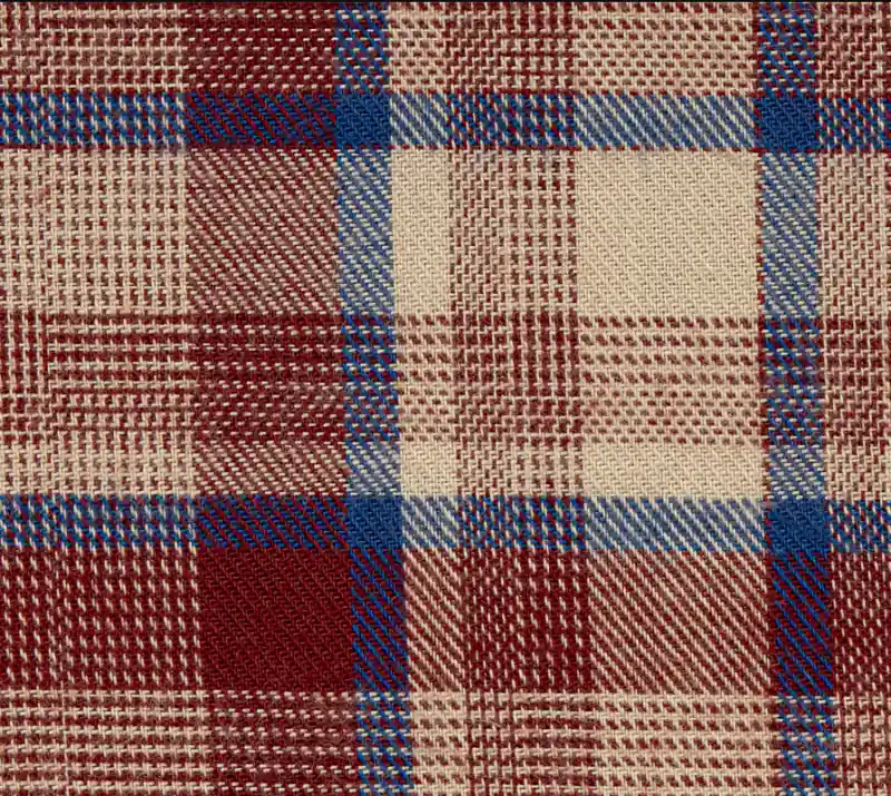 VIELLA CUADROS GRANATE Entrega Rápida