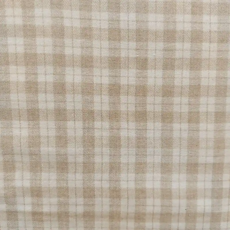 FRANELA CUADROS BEIGE Bestseller