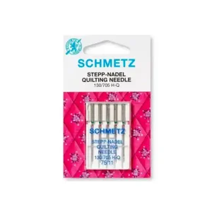 Agujas SCHMETZ Pespunte y Patchwork Microtex 130/705 H-Q Grosor de aguja 75/11 Pedido Al Por Mayor