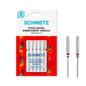 Aguja Variada Para Bordar Schmetz 130/705 H-E Oferta