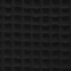 WAFFLE ALGODON NEGRO Artesanal