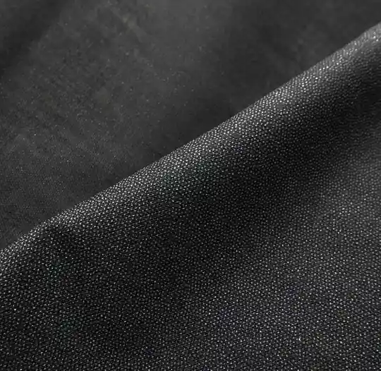 ENTRETELA ADHESIVA ALGODON MEDIA COLOR NEGRO Hecho A Mano