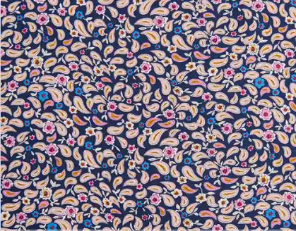 CACHEMIRE FONDO AZUL MARINO Oferta Especial