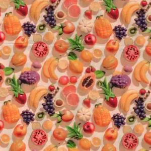 Auténtico FRUTAS 3D