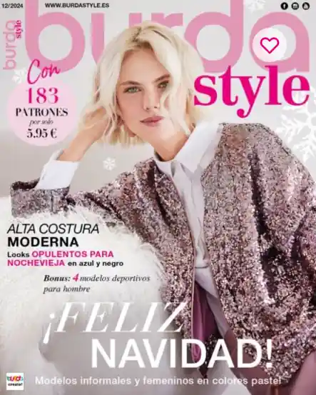 BURDA STYLE DICIEMBRE 2024 Pago Seguro