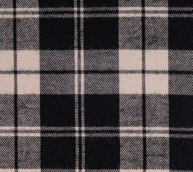 Original FRANELA CUADROS NEGROS