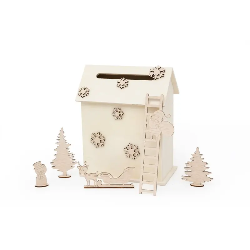 Auténtico Buzón Navidad 24.5X16X29.5cm