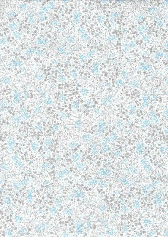 VIELLA FLORECILLAS AZULES Alta Calidad