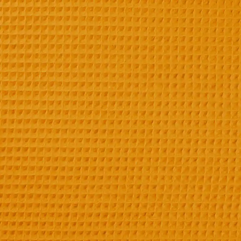 WAFFLE ALGODON AMARILLO EMPOLVADO Gran Oferta