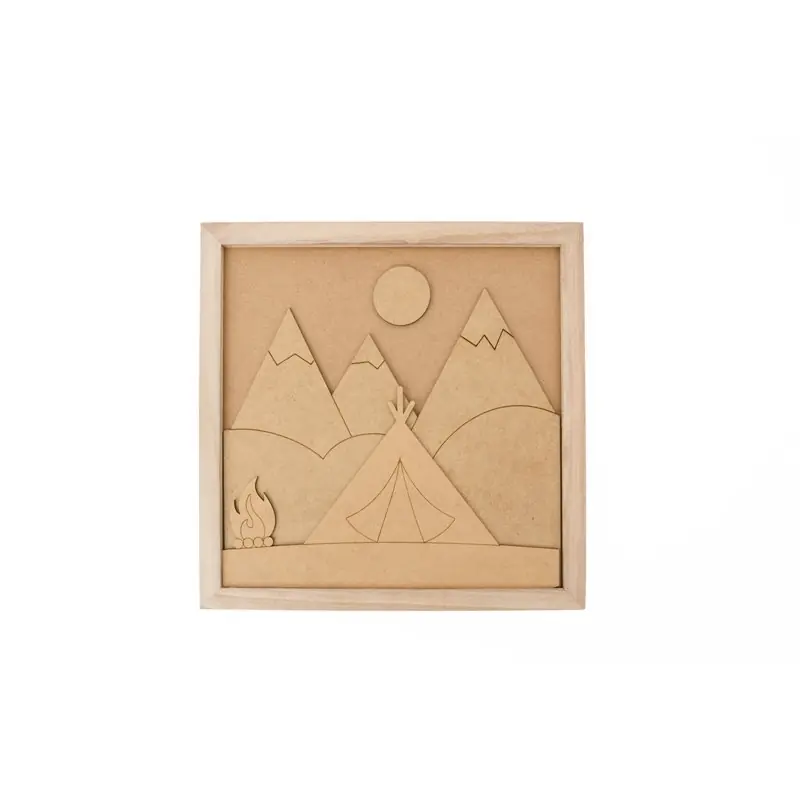 Ordena Ya Cuadro con cristal 33.5X33.5X1.6cm