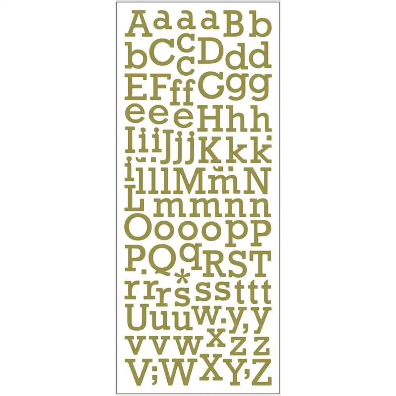 Pegatinas con purpurina - 1 hoja Descuento