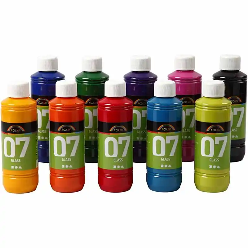 Precio Bajo Pintura A-Color Glass - 10x250 ml