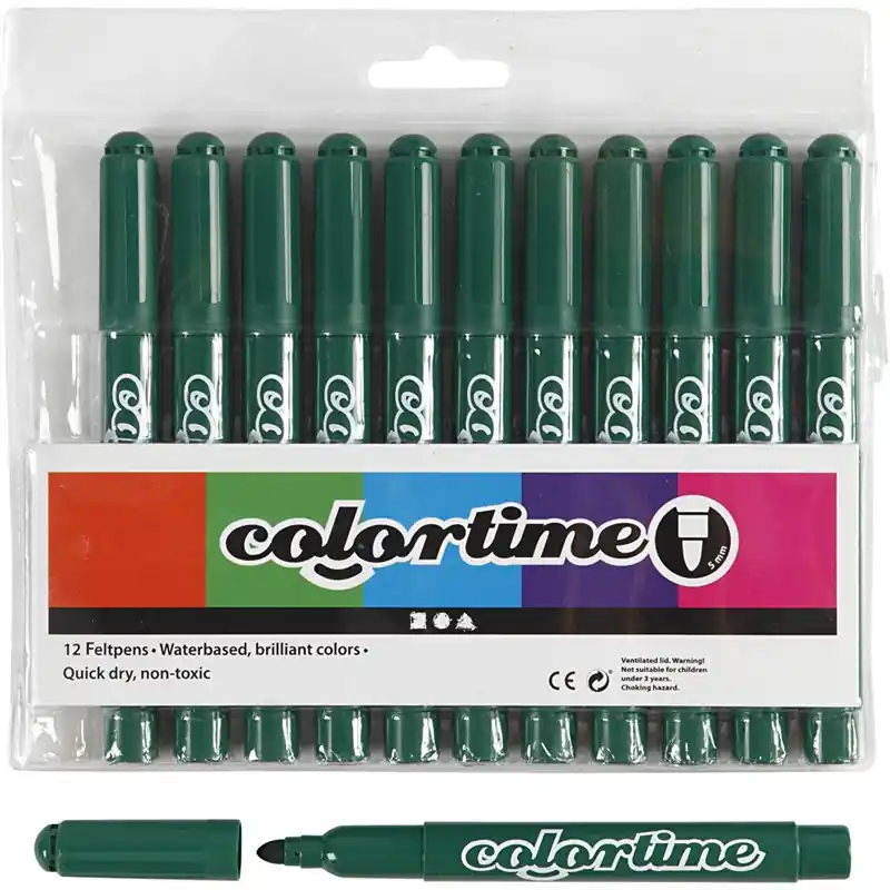 Súper Precio Colortime rotuladores - 12 unidades