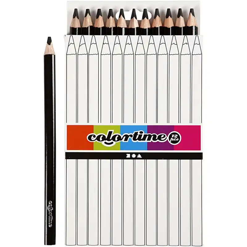Lápices de colores Colortime - 12 unidades Promoción