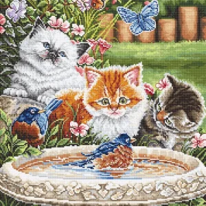 Disponible Ahora L8028 Salpicando un poco de diversión - LETISTITCH - Kit de Punto de Cruz