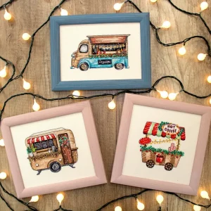 Entrega Rápida Felices vacaciones - L8001 LETISTITCH - Kit de Punto de Cruz