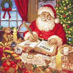 LETI 951 La lista de traviesos y agradables - LETISTITCH - Kit de Punto de Cruz Premium