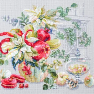 Precio Económico 120-011 Improvisación de invierno. Kit de Punto de Cruz Magic Needle