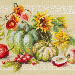 120-112 Regalos de Otoño. Kit de Punto de Cruz Magic Needle Liquidación