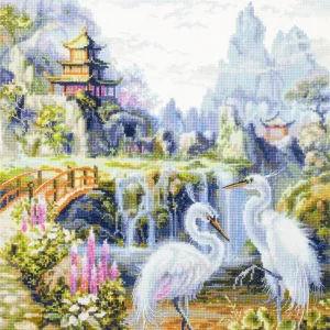 550-756 Buenos dias. Kit de Punto de Cruz Magic Needle Últimas Unidades