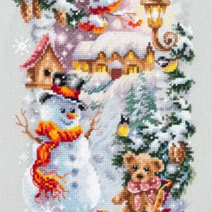 Vacaciones de Invierno. Kit de Punto de Cruz Magic Needle 250-735 Precio Económico