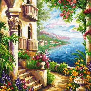 48-05 At the Black Sea. Kit de Punto de Cruz Magic Needle Envío Gratis