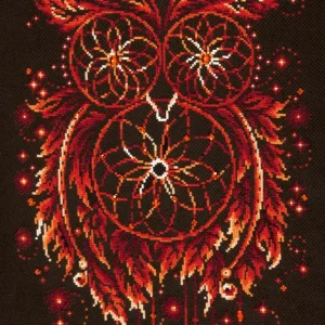 88-11 Llamas del alma. Kit de Punto de Cruz Magic Needle Original