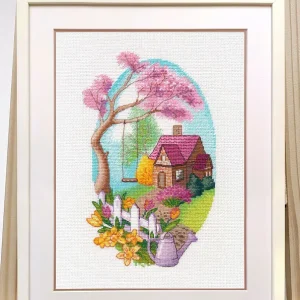 Precio Rebajado Kit de punto de cruz. Spring Mood - 1534 OVEN