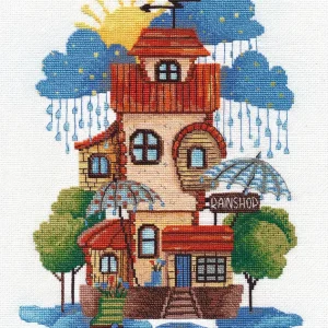 Últimas Unidades Almacén de Lluvia - 1509 OVEN - Kit de punto de cruz