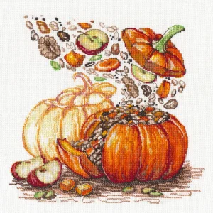 Ghapama. Calabazas - 1464 OVEN - Kit de punto de cruz Ordenar Ahora Mismo