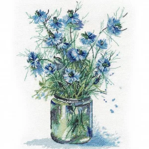 Barato Ramo Nigella - 1282 OVEN - Kit de punto de cruz