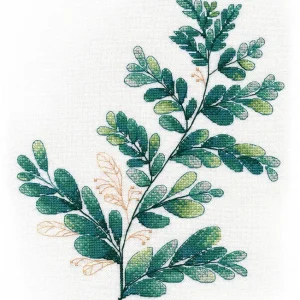 Verdes tropicales #3 - 1316 OVEN - Kit de punto de cruz Premium