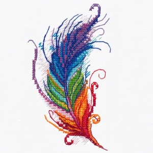 Garantía De Devolución De Dinero Pluma - OVEN 1414 - Kit de punto de cruz