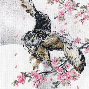 En flores de sakura - РК-017 OVEN - Kit de punto de cruz Nueva Colección