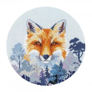 Favorito De Clientes 1301 Miniatura. Zorro - OVEN - Kit de punto de cruz