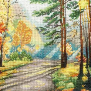 Colores del Bosque - SANK-51 Andriana - Kit de punto de cruz Entrega Rápida