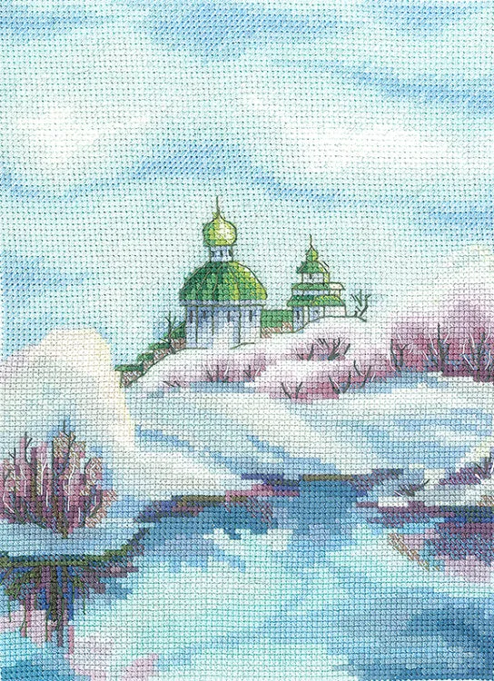 Favorito De Clientes Primavera. Abril - SANV-33 Andriana - Kit de punto de cruz