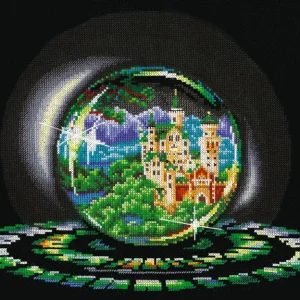 Esferas de deseos. Sueño de verano - SANSH-03 Andriana - Kit de punto de cruz Económico